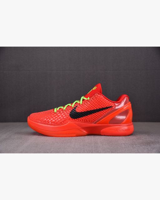 Nike Kobe 6 Protro Reverse Grinch 오렌지 H12 FV4921-600 대표 미리보기
