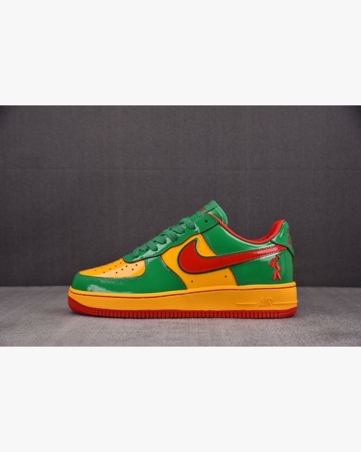 NIKE Air Force 1 Low Lil Yachty Concrete Boys Lucky 그린옐로우레드 대표 미리보기