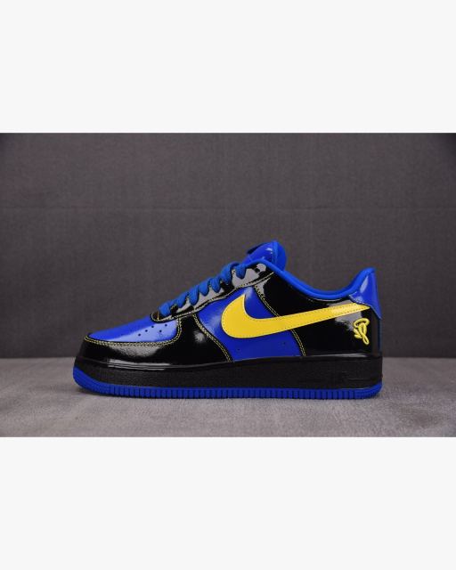 NIKE Air Force 1 Low Syna Central Cee Optic Yellow Frie 블루블랙 대표 미리보기