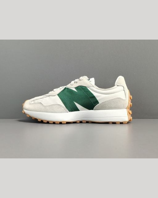 New Balance 327 크림화이트 그린 대표 미리보기