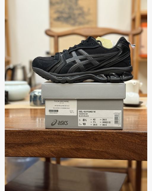 THOM BROWNE Asics GEL-Kayano 14 블랙 대표 미리보기