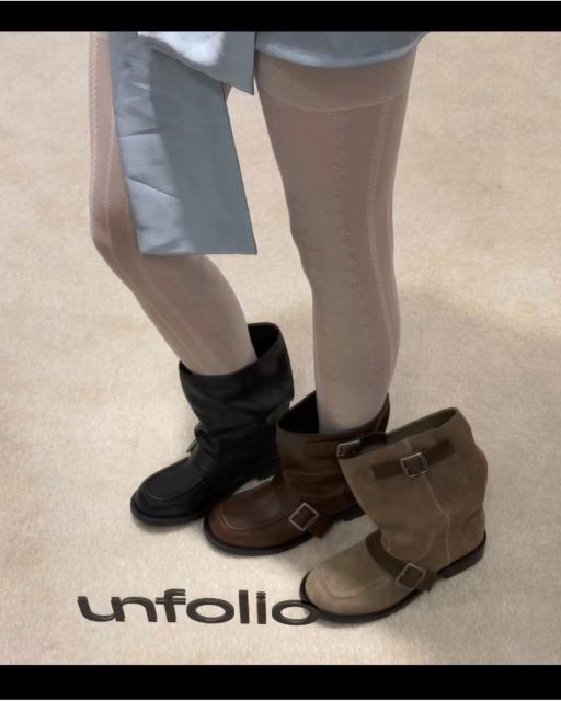 Unfoli* 26AW 미들부츠 대표 미리보기
