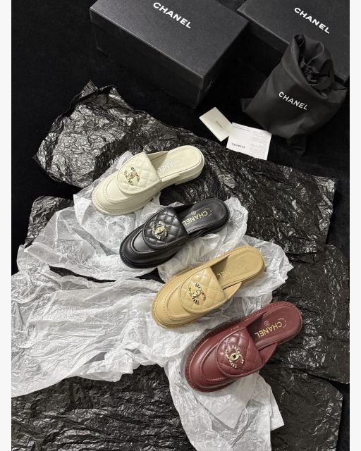 CHANEL 슬리퍼형 로퍼 4컬러 대표 미리보기